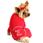 Dog Pajama - Santa's Lil' Helper Christmas