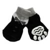 Dog Socks Knitted Paw Protection, Black Suit, 4 Pcs