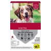 Flea Tick & Mosquito Prevention for Large Dogs 21-55 lbs;  6 Monthly Treatments