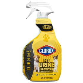 Dog Stains Remover Clorox Urine Spray for Stains and Odors, 24 fl oz