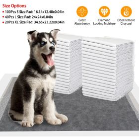 Dog Potty Training Pads  Absorbent Leakproof Quick Dry 40Pcs