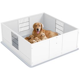 Whelping Box for Large Dogs and Puppies Indoor Use