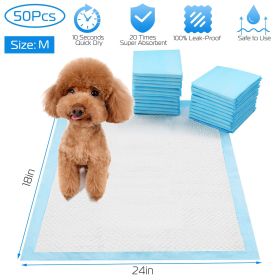 Dog Training Pads50Pcs/Set Puppy Pee Pads 24x18In M