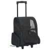 Dog Trolley Foldable Multipurpose Black