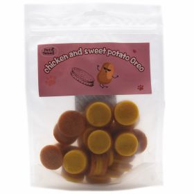 Dog Treats  Chicken Chips Sweet Potato Oreo ,Sweet Potato Paste & Chicken - Limited Ingredient Healthy Dog Treats