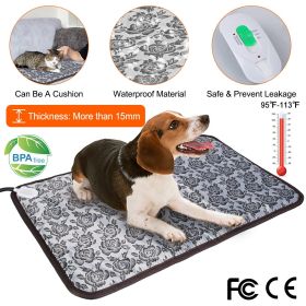 Dog Heating Pad, Waterproof Adjustable Blanket