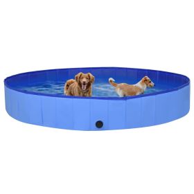 Dog Swimming Pool Blue, Foldable