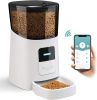 Dog Feeder with Programmable Meals and Portions. 6L Auto Dry Food Dispenser with App Control; WiFi Enable; Voice Recorder