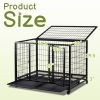 Dog Crate, Heavy Duty Metal Kennel for Medium to Large Dogs