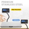 Digital Scale Heavy Duty, Large Animals, 1100 lb Capacity