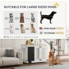Dog Crate Furniture-style Doubles as a Functional Side Table