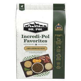 Dog Food  Dr. Pol Incredi-Pol Favorites Lamb and Brown Rice Recipe - 6lb