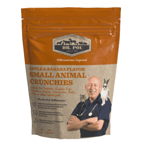Dog Treats, Dr. Pol Apple & Banana Flavor 3 oz. Bag