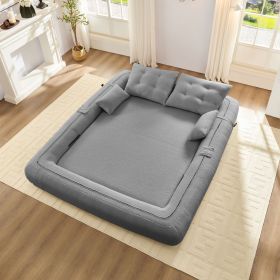 Dog and Human Bed, Convertible Floor Sofa