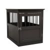 Dog Crate Furniture-Style End Table, Supports up to 33 lbs