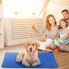 Dog Cooling Mat Pressure Activated Gel Self Cooling Mat Portable Cooling Blanket XL Size