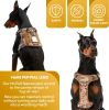 Dog Harness with Handle Camo for Training and Working; Military Dog Tactical Vest; Adjustable