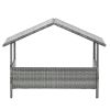Dog Bed Wicker With Canopy