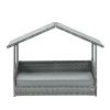 Dog Bed Wicker With Canopy