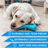 Dog Toy Outdoor Barbell for Small Medium and Large Breed Dogs Floating Dog Toy Blue Color