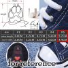 Dog Canvas Boots 4 Pcs Shoes Casual Canvas Shoes, 5# Blue