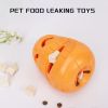 Dog Chew Toy Halloween Pumpkin Shaped, Treat-Dispensing Funnel Toy