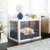 Dog Bed Orthopedic Memory Foam with Headrest for Large Dogs