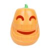 Dog Chew Toy Halloween Pumpkin Shaped, Treat-Dispensing Funnel Toy