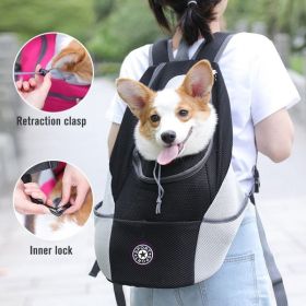 Dog Backpack Double Shoulder Portable Travel Backpack