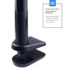 Dog Grooming Hair Dryer Hands-Free w/ Aluminum Alloy Gooseneck Clip Holder