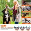 Dog Wireless Fence Remote Training Collar with 0-9 Levels Beep Vibration Shock Mode 4 Channels