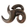 Dog Treats Water Buffalo Horn-100% Natural;  Long-Lasting;  Grain-Free;  Gluten-Free;  2 COUNT-15 oz