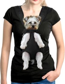Dog Carrier Backpack; Adjustable Travel Bag; Legs Out; Easy-Fit Hiking Camping for Small Medium Dogs