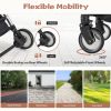 Dog Stroller with Removable Waterproof Cover, Foldable