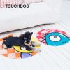 Dog Mat Cartoon Crabby Tooth Monster Round