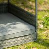 Dog Bed Wicker With Canopy