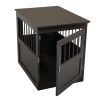 Dog Crate Furniture-Style End Table, Supports up to 33 lbs