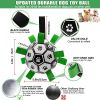 Dog Toy  Football Interactive Ball, Durable For Large And Medium-sized Dogs, With Grab Ring, Water Toy Tug Of War