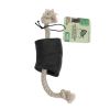 Dog Treat & Chews Water Buffalo Horn Rope Tug Toy-100% Cotton Rope 14";  Long-Lasting;  Natural;  Dental Chew Toy-2 COUNT-10 oz