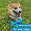 Dog Toy Outdoor Barbell for Small Medium and Large Breed Dogs Floating Dog Toy Blue Color