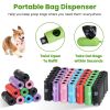 Dog Potty Bags 45 Rolls 675 Count Disposable with Dispenser Leakproof Unscented