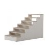 Pet Ramp, Ladder with Felt Pad, Non-Slip Mat for Couch, Sofa, High Bed, Natural