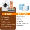 Dog Potty Pad Reusable Machine Washable Pet Training Pad Highly Absorbent Quick Dry 72x72 in