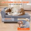 Dog Sofa, Couch for Large-Sized Dogs Soft Velvety Bed, 110 lbs