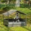 Dog Bed Wicker With Canopy