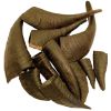 Dog Treat & Chews Goat Horn-100% Natural; Grain Gluten-Free; Chewing Dental Toys-Mixed Sizes; 10 Count-10 oz