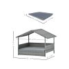Dog Bed Wicker With Canopy