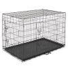 Dog Kennel 48" Folding Steel Crate Playpen