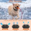 Dog Electric Wireless GPS Dog Fence Rechargeable Waterproof, Adjustable Radius for Large Medium Dogs