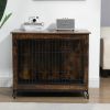 Dog Crate Double Door, Furniture-Style Side Table